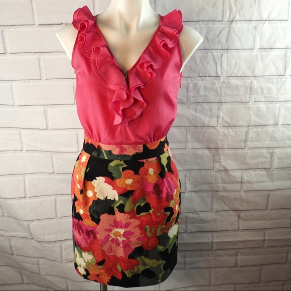 Anthropology Tabitha 2 Great Eacapes  pink dress - Picture 3 of 16